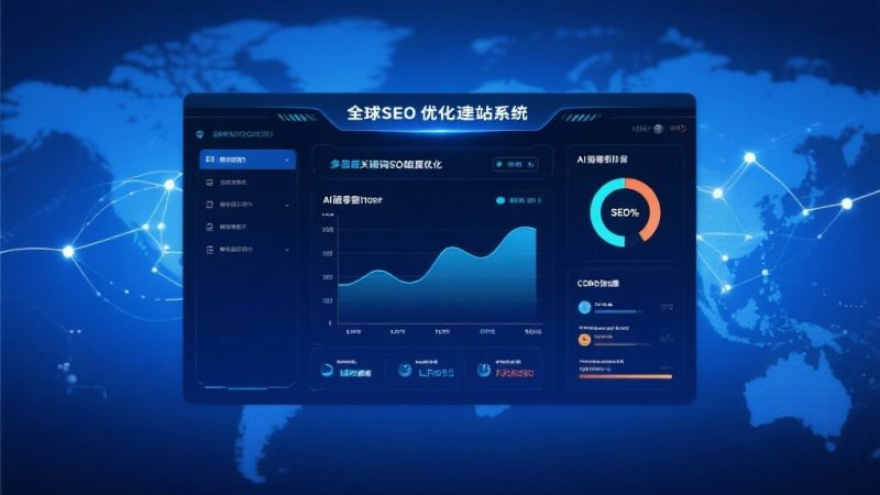 グローバルSEO最適化ウェブサイト構築システム：ワンクリックで国際化の旅へ
