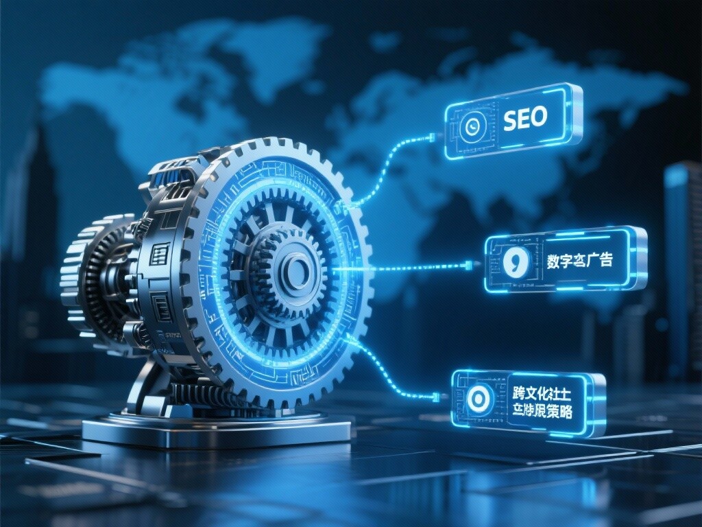 海外マーケティング：SEO、デジタル広告、クロスカルチャーソーシャルメディア戦略でグローバル成長の飛躍を構築し、ブランドの海外展開を規模化して成功させる