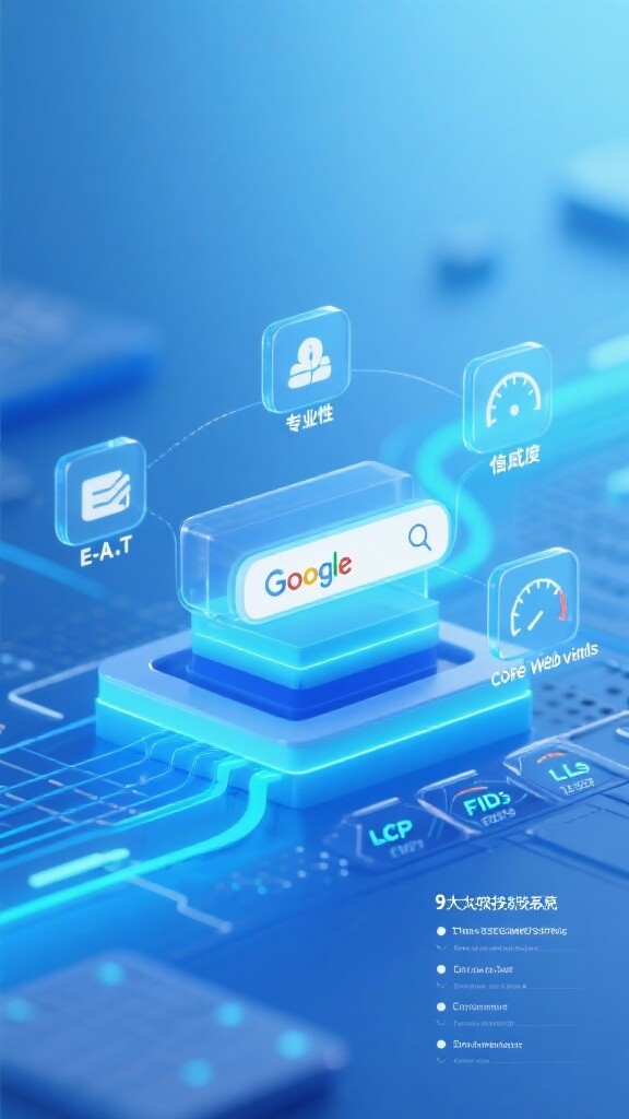 SEO最適化技術：GoogleのE-E-A-TとCore Web Vitalsを徹底解説、9つのコア技術体系を習得し、あなたのウェブサイトを検索エンジンのトップ権威リソースに変えましょう！