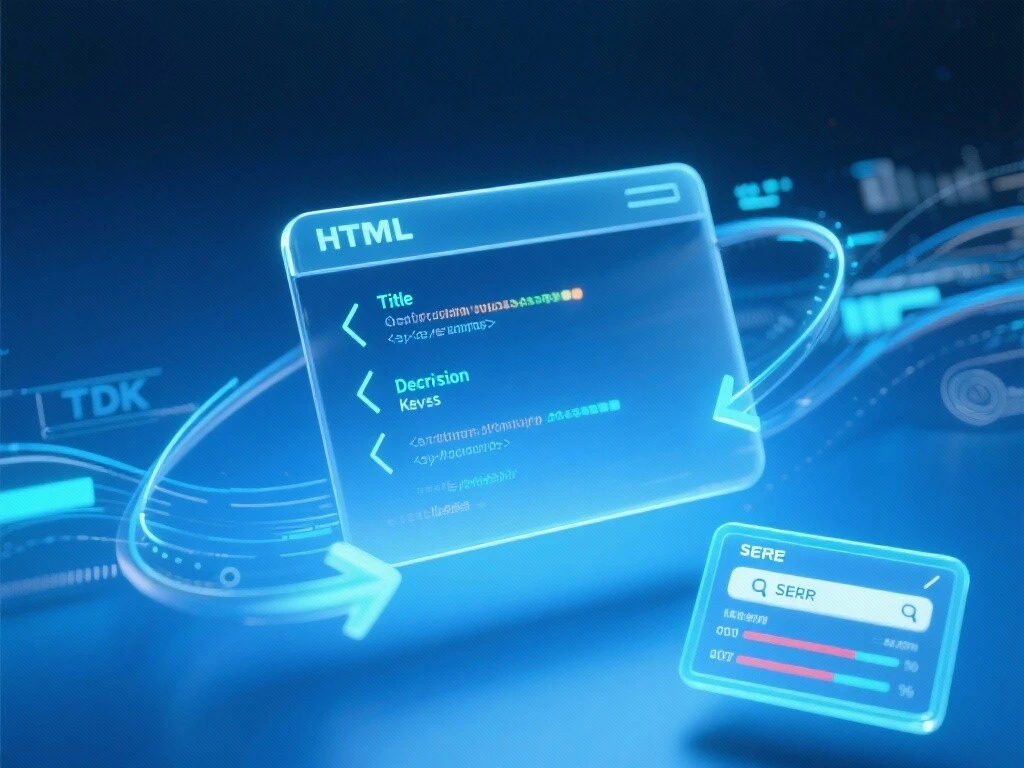ウェブサイトのTDK戦略：コードタグから検索結果のファーストスクリーン・マーケティングまで、タイトル、説明文、キーワードの最新のSEO科学をマスターし、クリックスルー率とブランドの専門性を10倍向上させます！