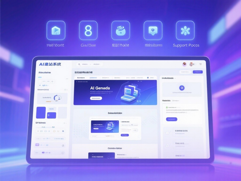 AIウェブサイト構築代理店支援政策2025年全体的な詳細分析：トップクラスのAI技術を活用して、ゼロからの起業を実現し、8つの独占的な市場サポートを獲得する方法とは？