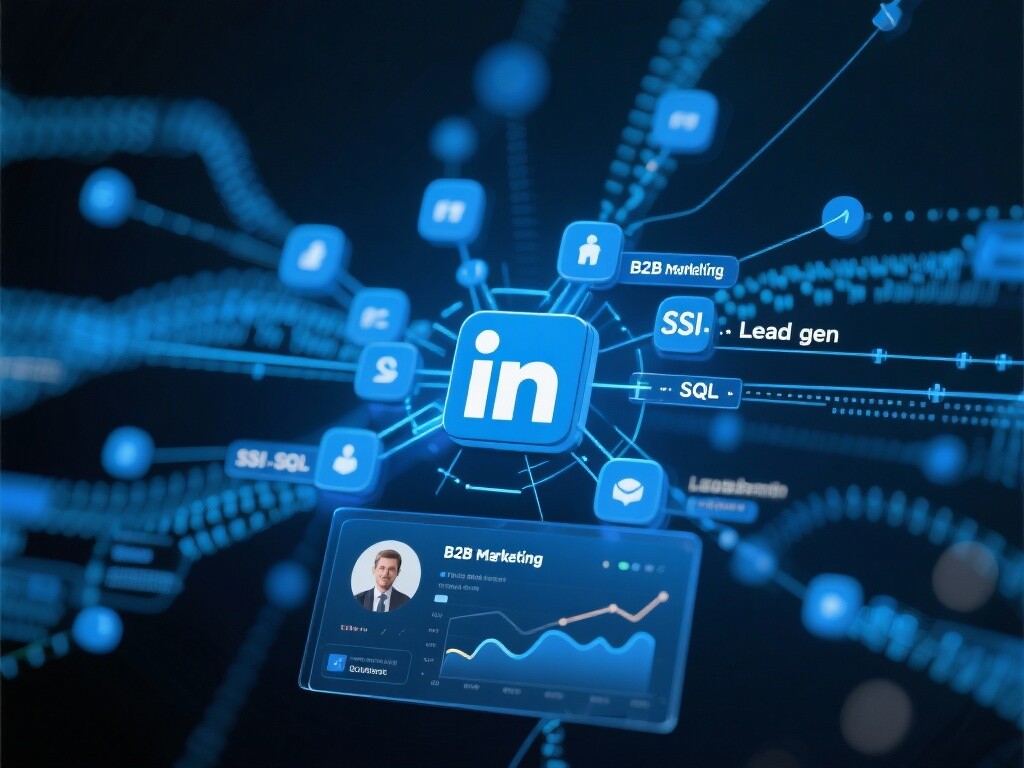 LinkedInマーケティング2025 B2B戦略：ソーシャルセールス、コンテンツ指標、SQL獲得を掌握し、グローバルな高価値意思決定者を正確にターゲティング！
