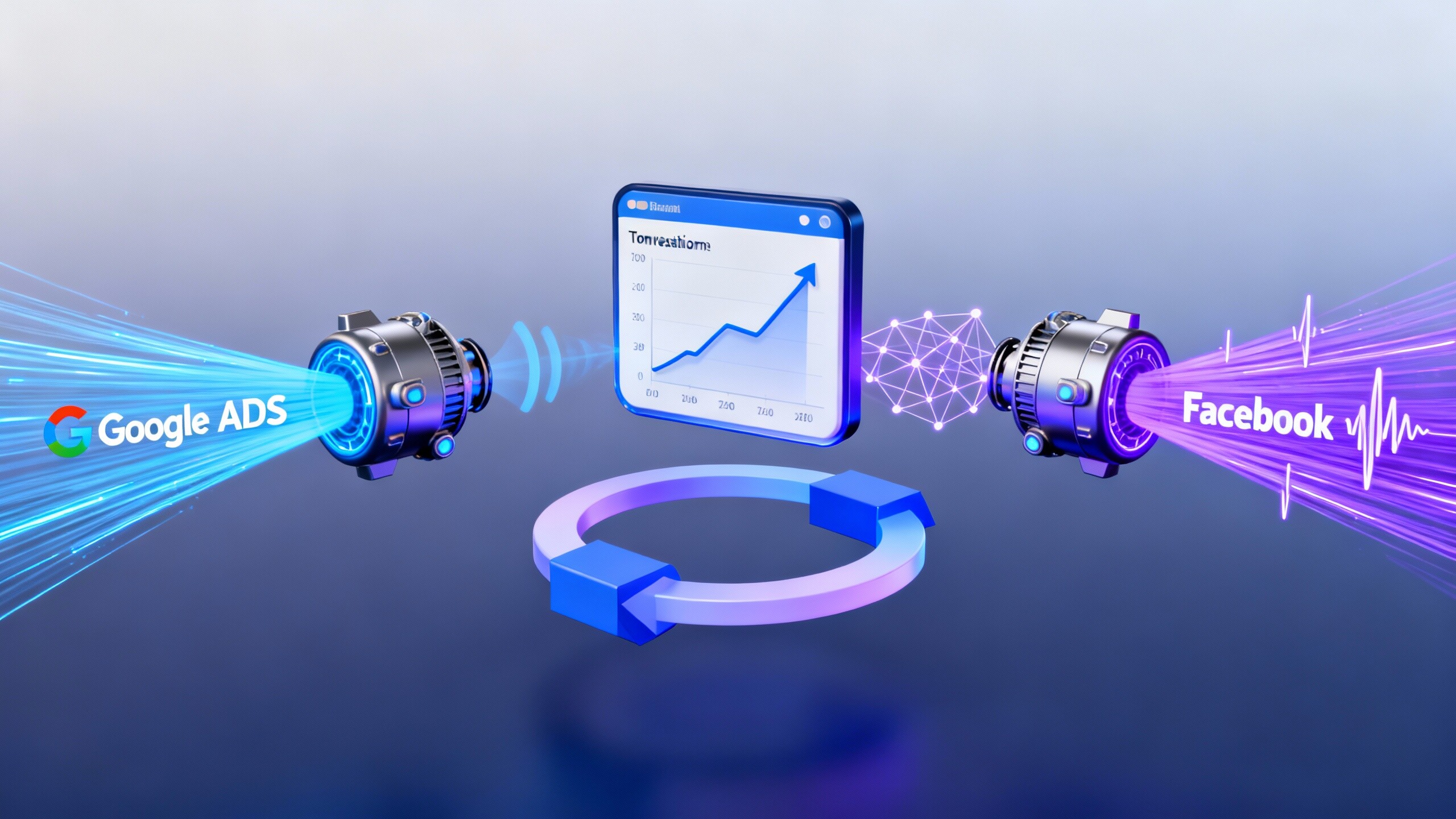 Google広告＋Facebook広告のデュアルエンジン出稿 独立したサイトのコンバージョン率が80％アップした秘密