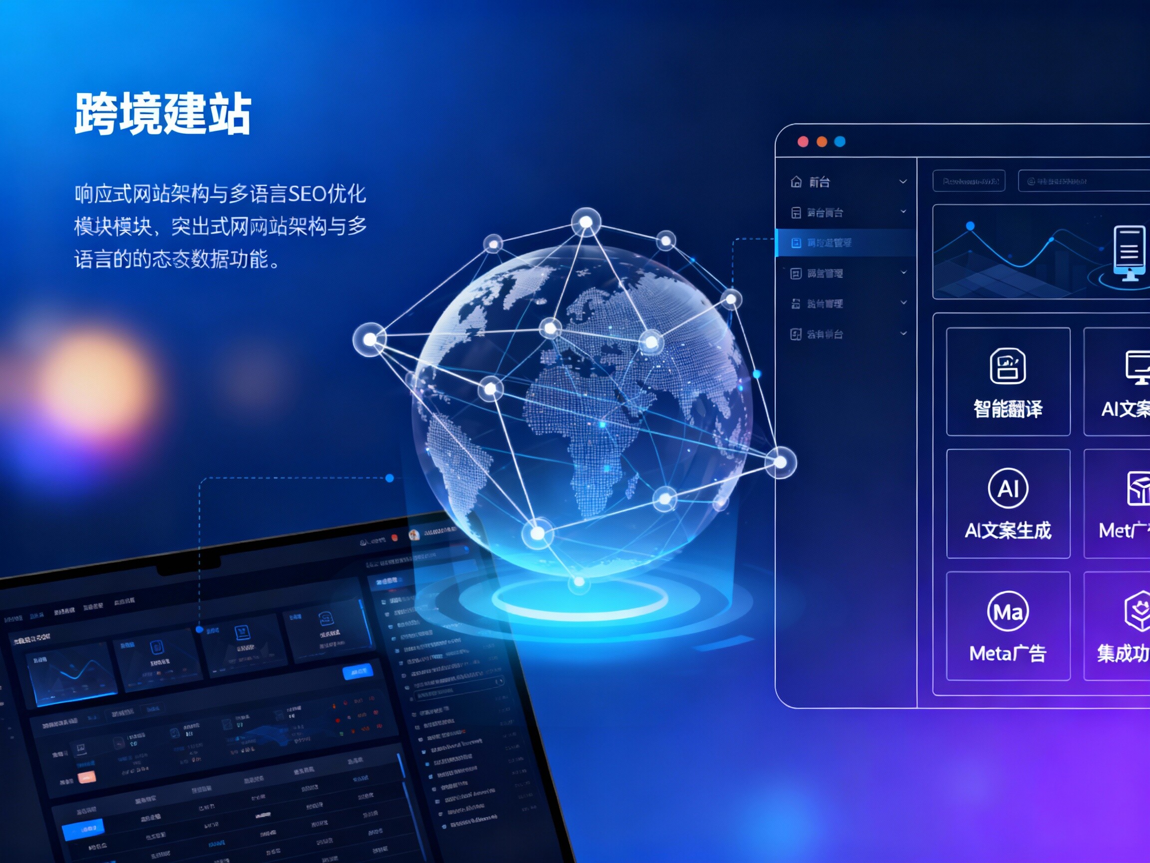 クロスボーダーウェブサイトプラットフォーム：企業のグローバルな顧客獲得のコアエンジン