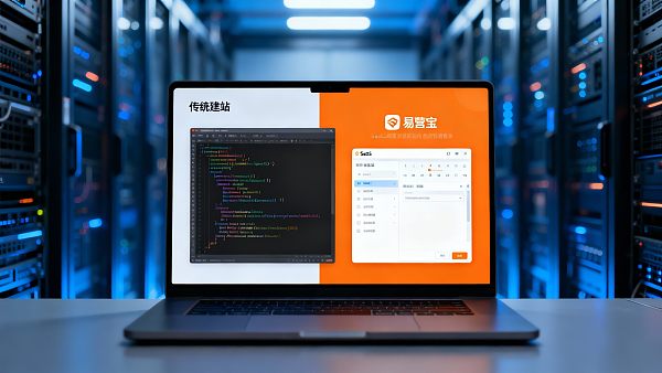 貿易独立站構築ソリューション比較：従来の構築 vs 易営宝SaaS、どちらが一歩先を行くか？