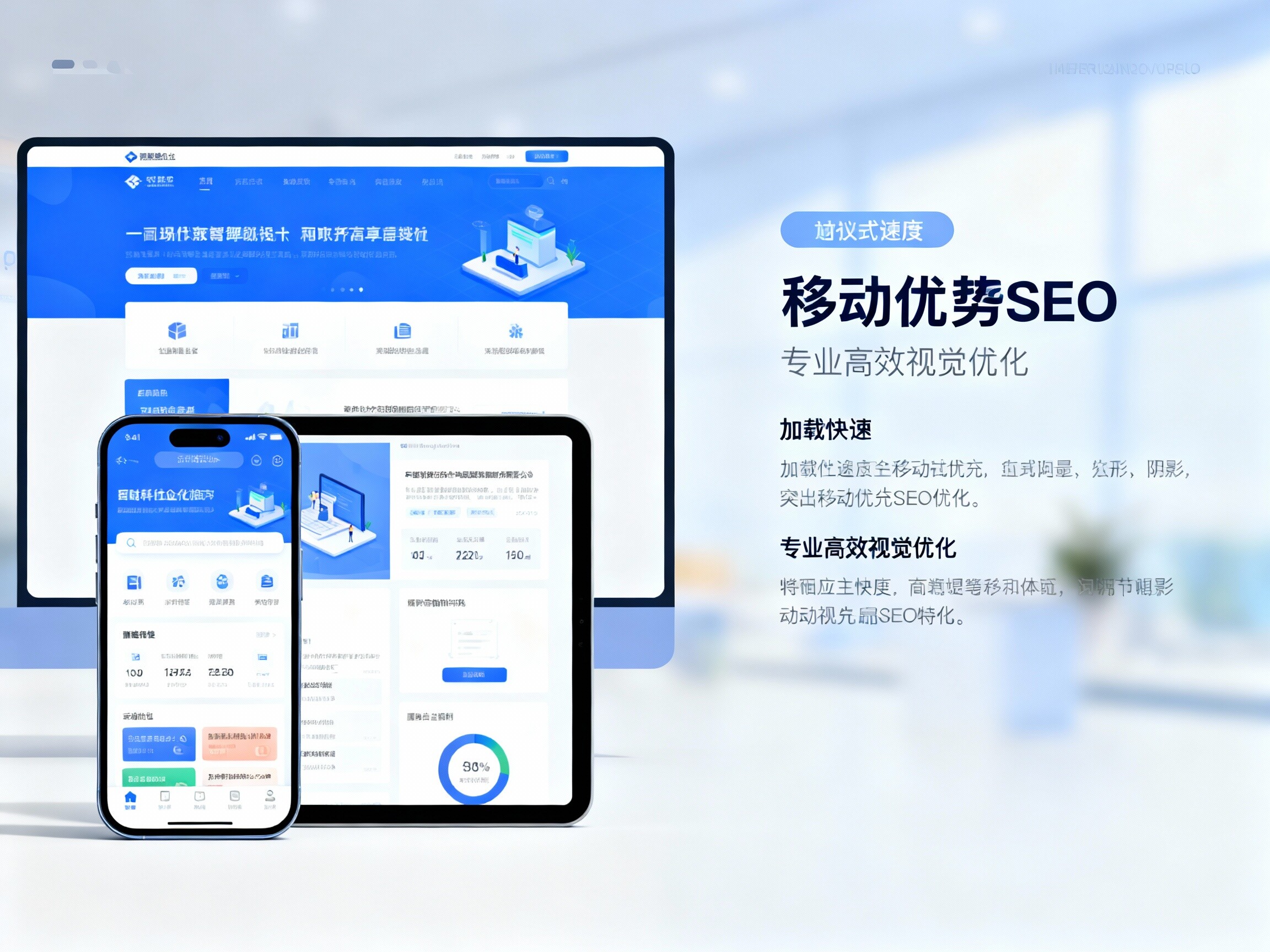 【モバイル優先】レスポンシブ企業ウェブサイトシステム：「極速体験、全デバイス互換、SEOネイティブ高スコア」を実現！