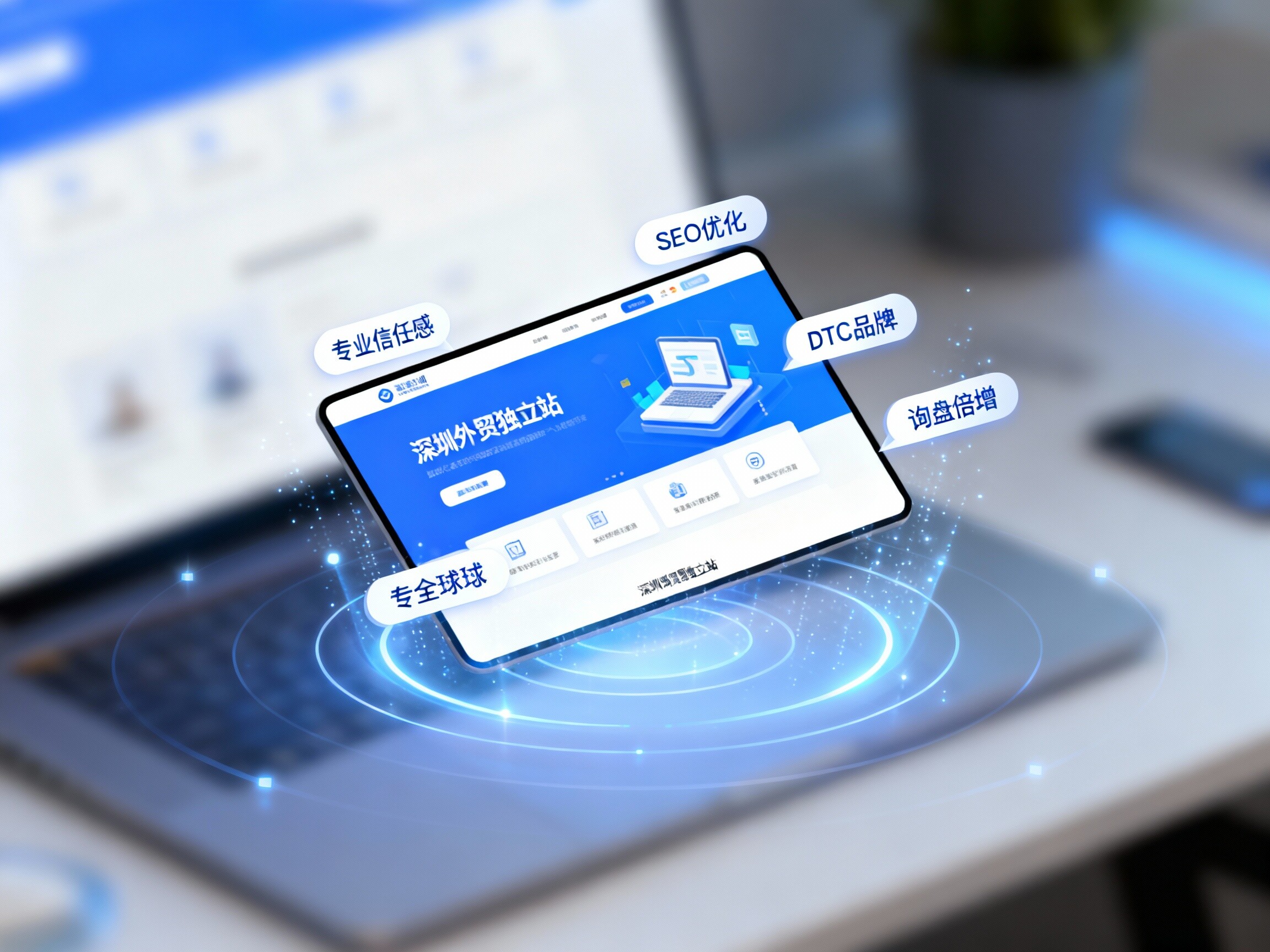 グローバル・イノベーション・エンジン] 深セン対外貿易独資站：「ネイティブSEO、DTCブランディング、問い合わせ拡大」のデジタル本部を作る！