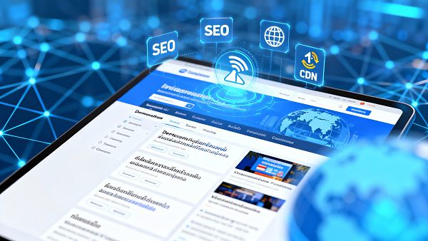 【内陆高地】成都多语言网站设计：抢占“欧洲、东南亚”市场的原生SEO与GEO解决方案！