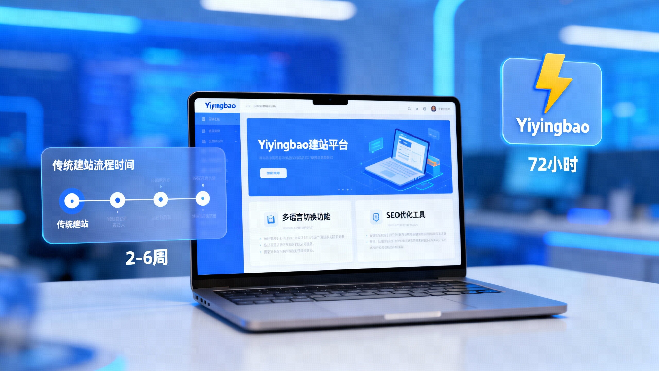 Yiyingbao対伝統的なウェブサイト構築：中小企業のウェブサイト構築の効率にどれほどの違いがあるか？
