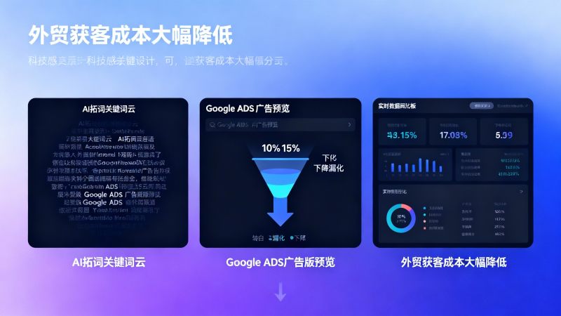 EasyCreative を使用して Google 広告キャンペーンを最適化し、2025 年までに海外貿易における顧客獲得コストを 50% 削減するにはどうすればよいですか?