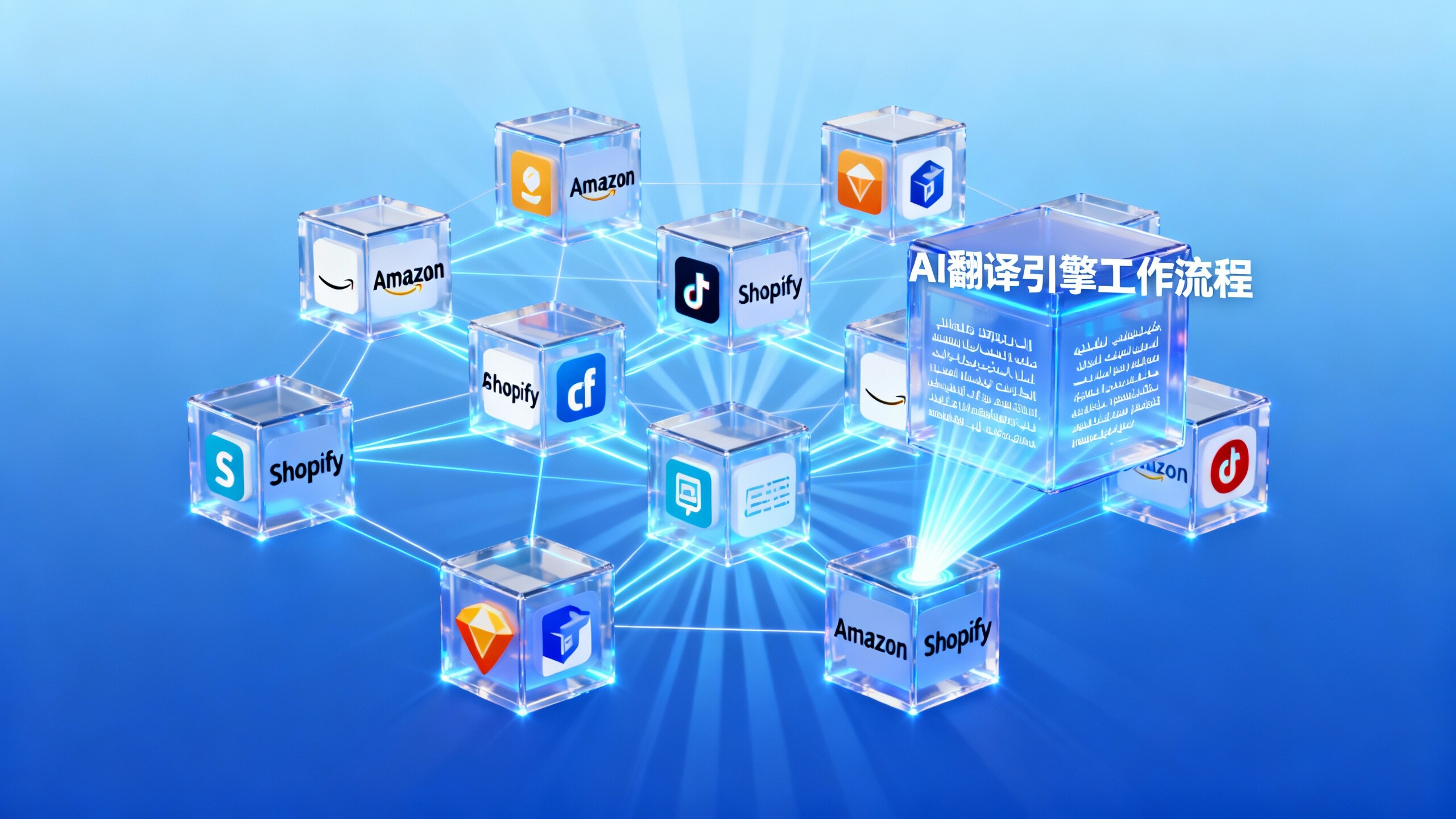 多言語自動化ウェブサイト構築システムはどのECプラットフォームをサポートしていますか？