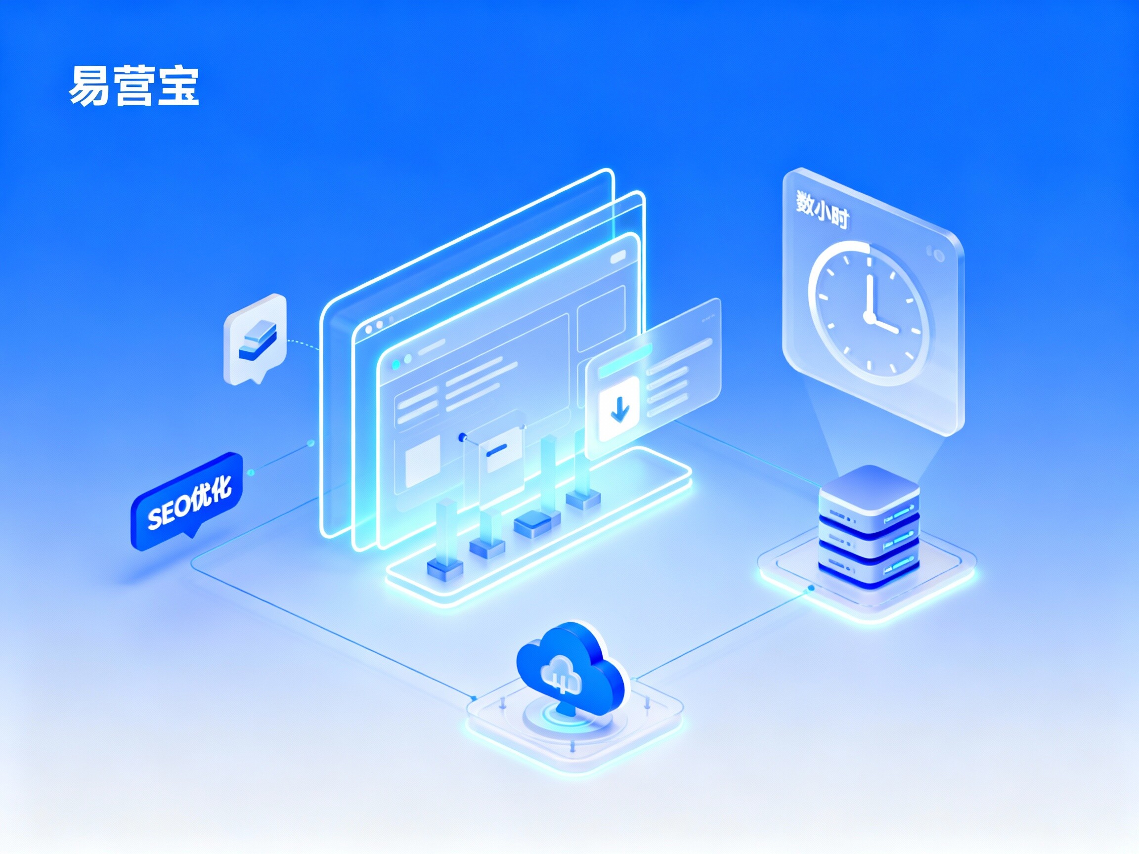 【北京迅速搭建网站】首选：易营宝，数小时内上线“高性能、高转化”的智能官网！