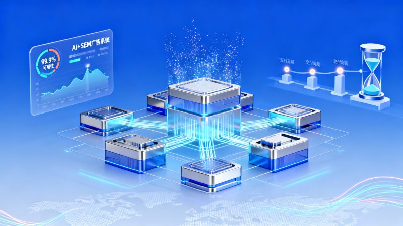 調達ガイド：AI+SEM広告システムの安定性と納期を評価する方法