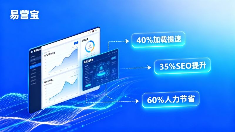 企業の意思決定者必見：易営宝インテリジェントウェブサイト構築プラットフォームのROIと実施サイクル分析