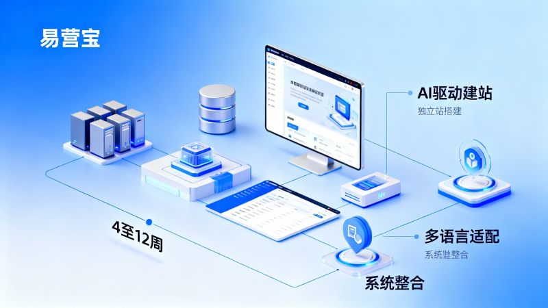 独立したサイトの構築にはどれくらいの時間がかかりますか？汎用インターネットサービス企業の選定決定サイクル参考