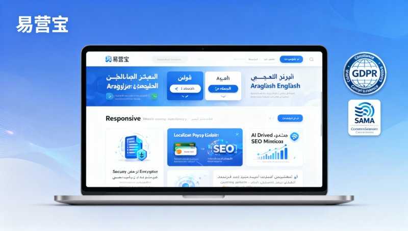 多言語ウェブサイト構築がブランドの海外進出をサポートするサービスプロバイダー、GDPR+サウジSAMA二重規制対応を提供していますか？
