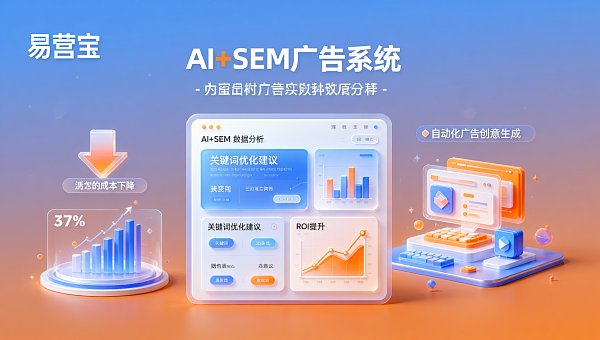 AI+SEM広告システムは外部チームを代替できますか？中小企業の月平均顧客獲得コストが37%低下した実例