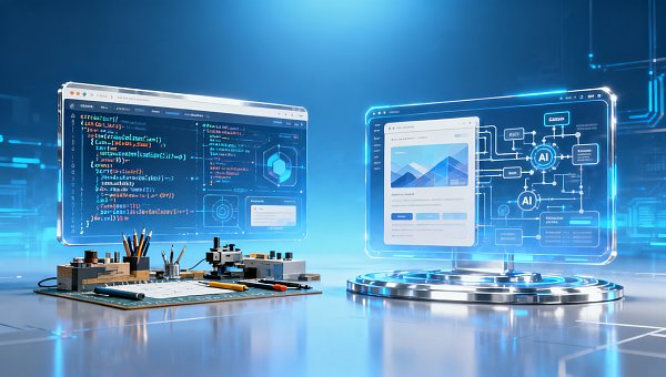 AIサイト構築と従来のウェブサイト構築の違いとは？納期から保守コストまでの包括的比較