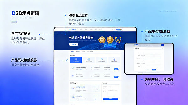 B2B輸出向けウェブサイトのコンバージョン率向上と精密なリード獲得方法とは？27の高コンバージョンB2Bサイトを分析した結果、共通点はデザインではなく3つの隠れたロジックにありました
