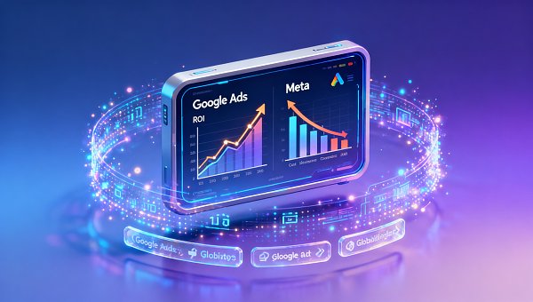 多言語貿易ウェブサイト広告のROI計算方法は？2026年Google Ads+Metaデュアルチャネルコスト効果分析