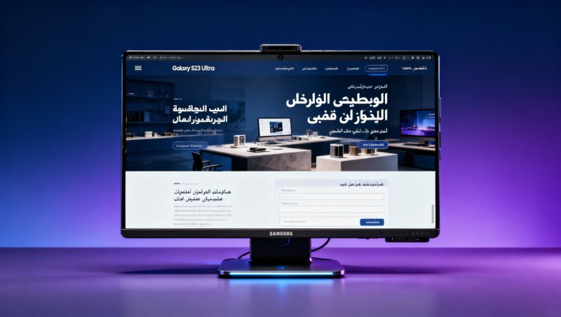 多言語対応の貿易ウェブサイトはマルチエンドデバイスに対応可能か？サムスンDeXモードでのアラビア語横画面表示のフォントレンダリング互換性検証