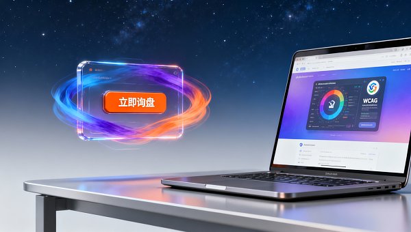网站设计模板号称‘一键换色’，但主色调改完后按钮文字反而看不见了