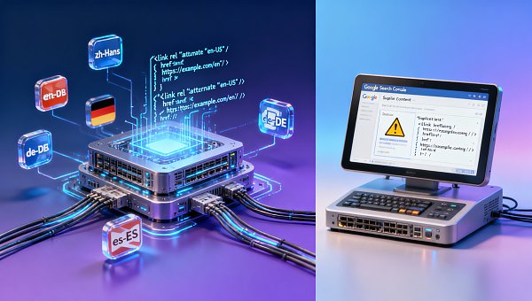 外贸网站用WordPress多语言插件，为什么Google Search Console总报‘重复内容’？hreflang部署误区详解