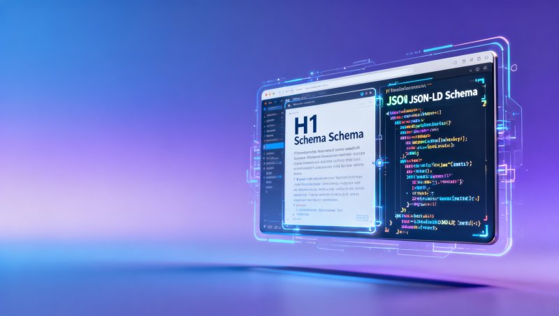 ウェブサイトSEO最適化チュートリアル：タイトルの書き方を教えるが、H1タグとSchemaの連携方法を説明する人はいない