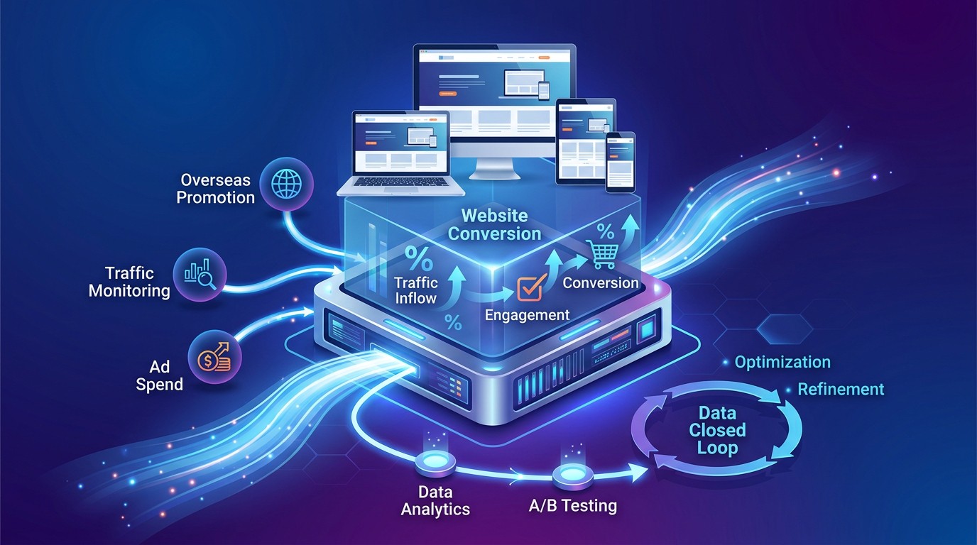 ウェブサイト構築プラットフォームの海外広告配信効果の比較