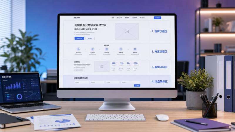 B2B問い合わせ獲得ページはどのようにレイアウトすべきか