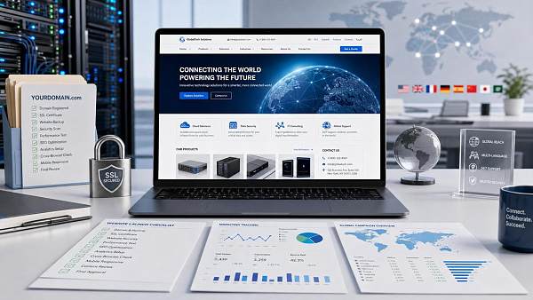 海外貿易サイト公開前チェックリストには何が含まれていますか？公開前に必ず確認すべき12項目