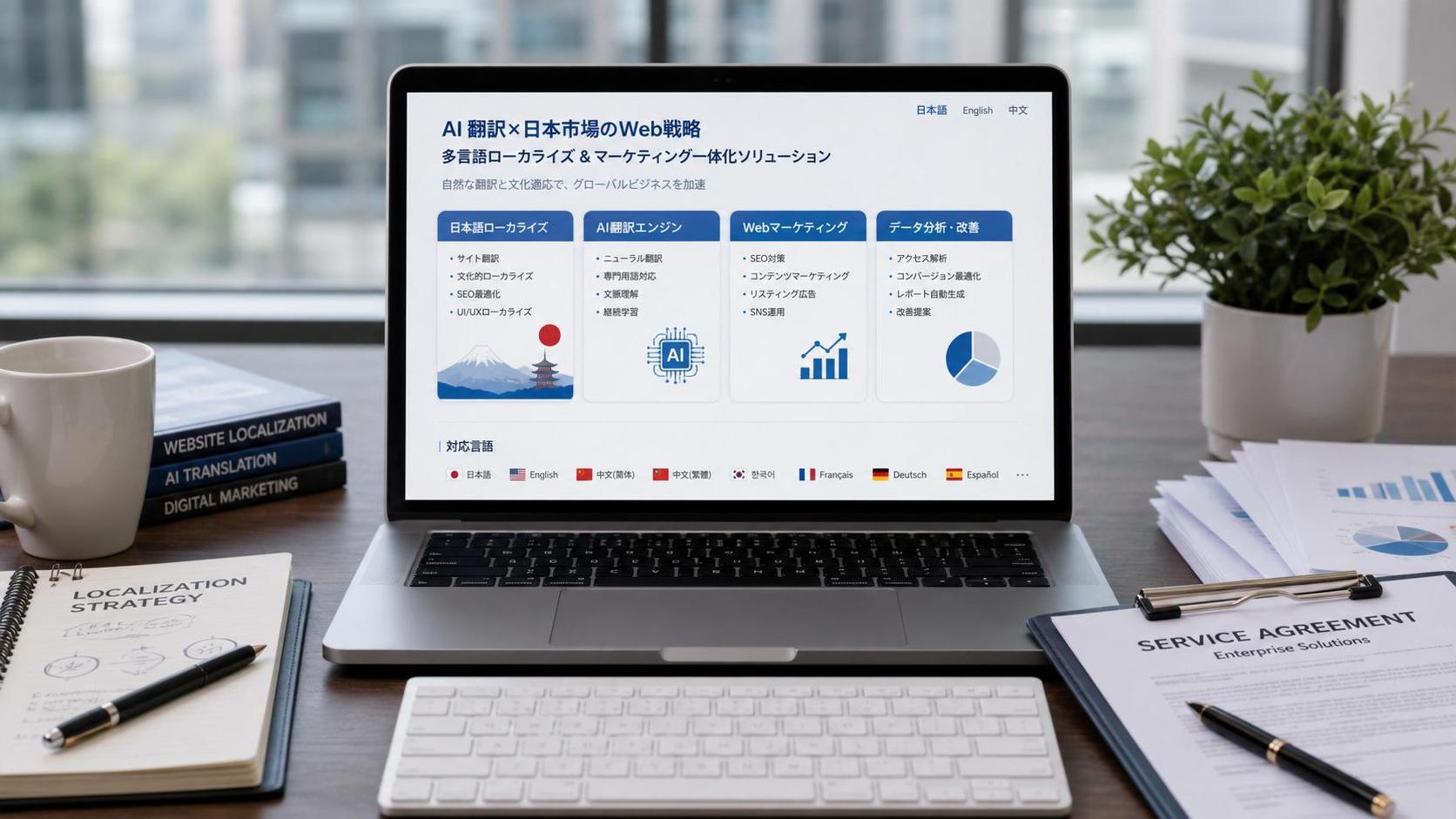 AI多言語翻訳は日本市場で信頼できるのか?Webサイトローカライズで失敗を避けるポイントを解説 AI多言語翻訳は日本市場で信頼できるのか?Webサイトローカライズで失敗を避けるポイントを解説