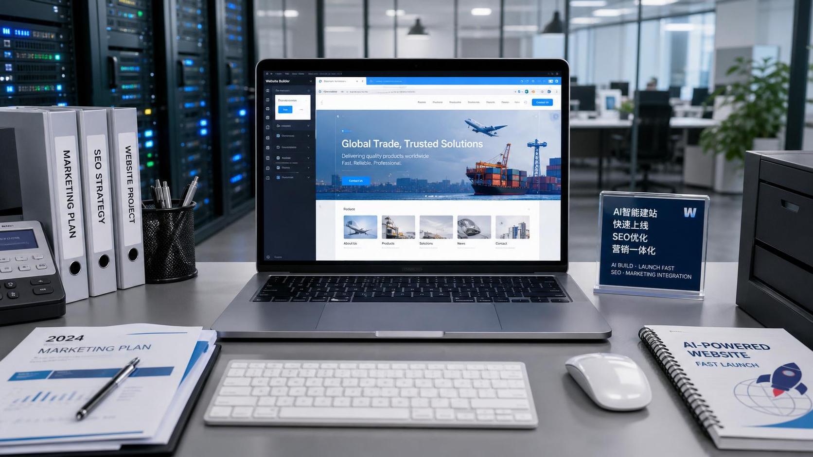 AIサイト構築プラットフォームは技術チームを持たない貿易会社に適していますか？公開効率と後期制限の分析