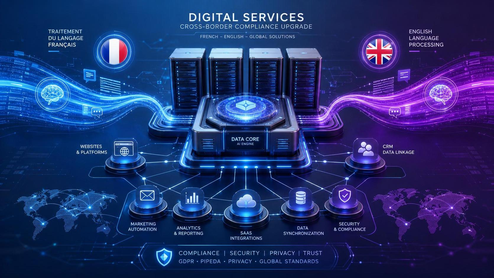 カナダB2Bデジタルサービスサイトポイント7月15日から二言語AIコンプライアンス要件を導入