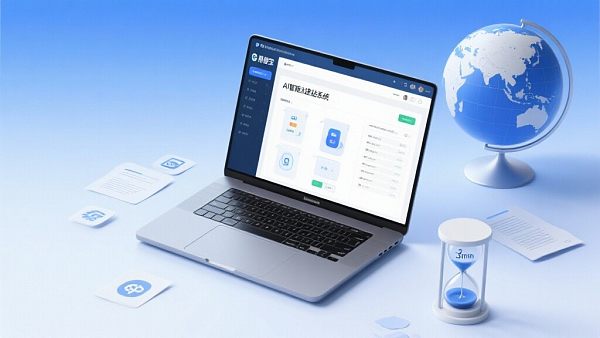 Eyingbao AI 스마트 웹사이트 제작 시스템: 3분 안에 전문 웹사이트 완성!