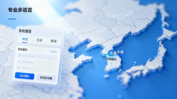 大连多语言网站建设：赋能东北亚贸易桥头堡，实现日韩市场精准高转化！