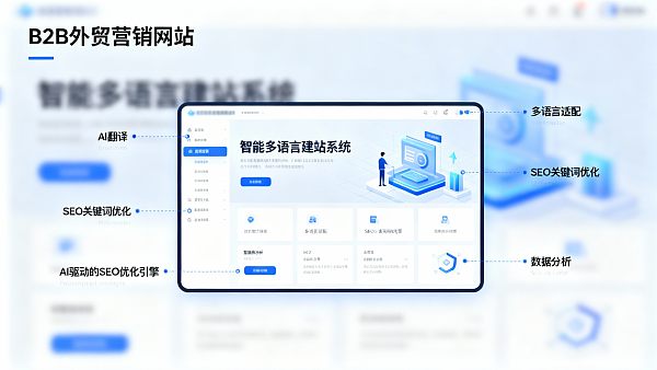 B2B 외국어 무역 마케팅 웹사이트 구축이 어려우신가요? 5가지 핵심 기능을 꼭 알아야 합니다