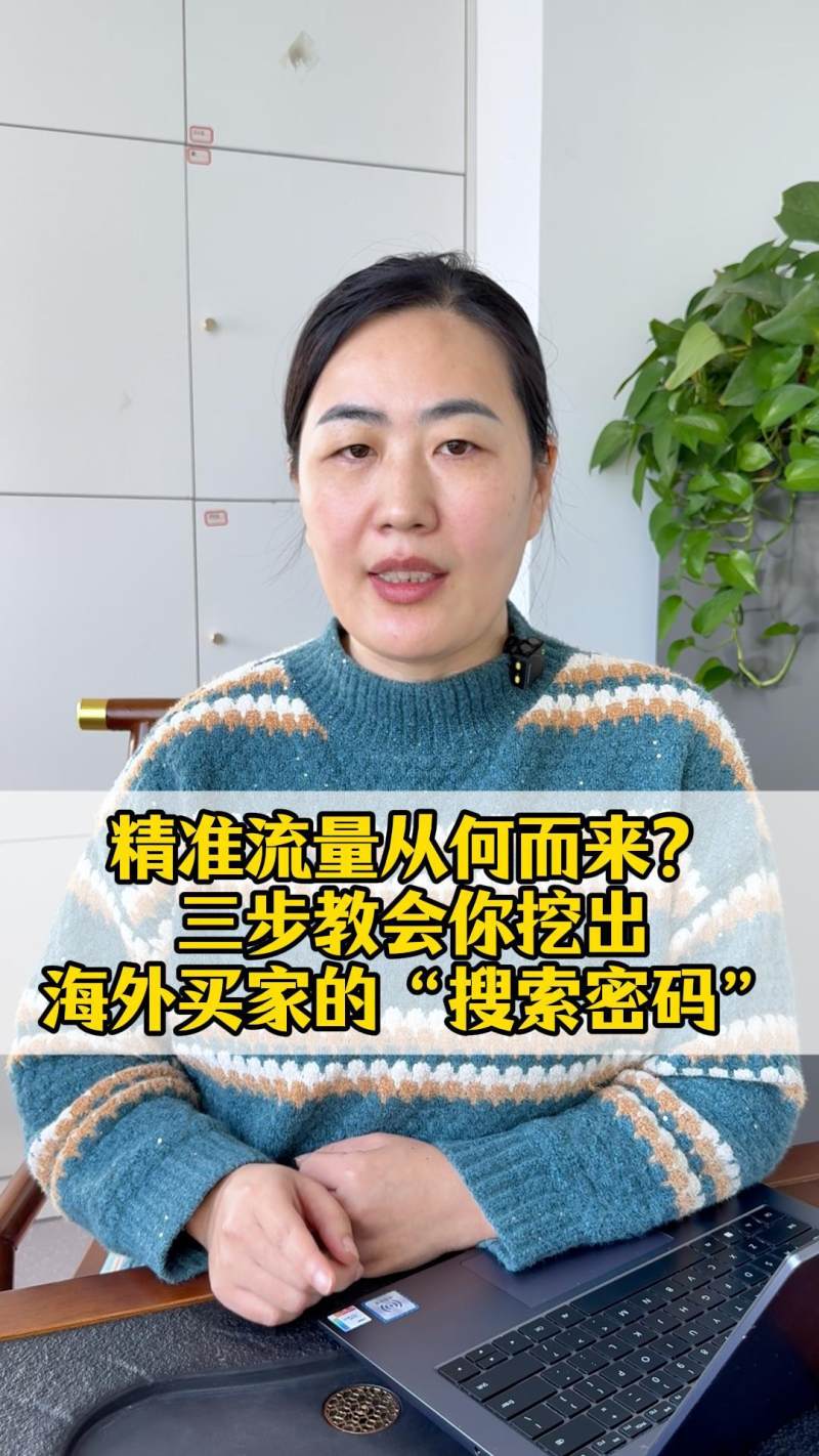 정확한 트래픽은 어디에서 오는가? 3단계로 해외 구매자의 '검색 비밀번호'를 파헤치는 방법을 알려드립니다.