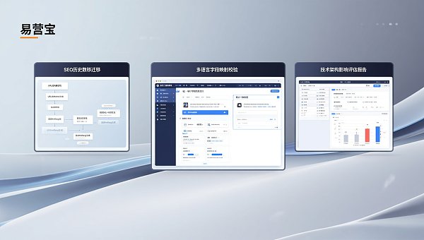 스마트 웹사이트 구축 시스템 가격 구성 명세: SEO 기록 데이터 이전 모듈, 다국어 필드 매핑 검증 기능, 기술 구조 영향 평가 보고서의 가격 상세 내역은 무엇인가요?