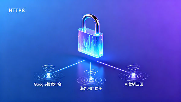 HTTPS가 웹사이트에 어떤 역할을 하나요? 2024년 국제 디지털 기구 실측: 해외 전환율 및 Google 신뢰 점수에 미치는 3가지 핵심 요소