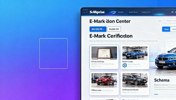 响应式企业建站系统案例中,哪些功能让汽配企业快速通过欧盟E-Mark认证页面要求? 响应式企业建站系统案例中,哪些功能让汽配企业快速通过欧盟E-Mark认证页面要求?