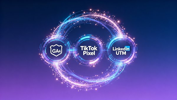 易营宝广告投放优化是否支持跨平台归因?GA4 + TikTok Pixel + LinkedIn UTM打通方案 易营宝广告投放优化是否支持跨平台归因?GA4 + TikTok Pixel + LinkedIn UTM打通方案