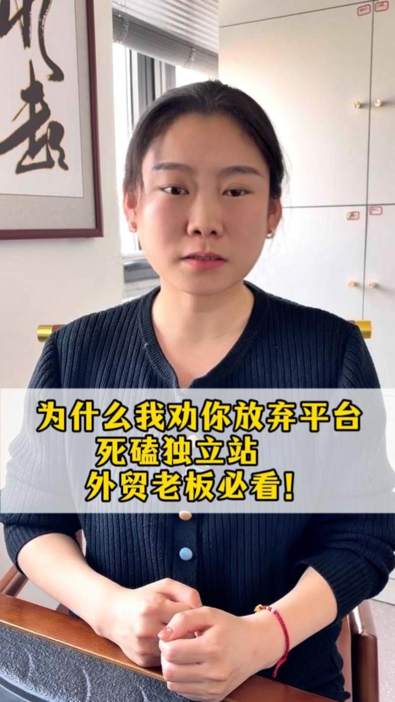 왜 제가 플랫폼을 포기하고 독립 사이트를 구축하라고 권하는지, 해외 무역 사업주라면 꼭 봐야 합니다!
