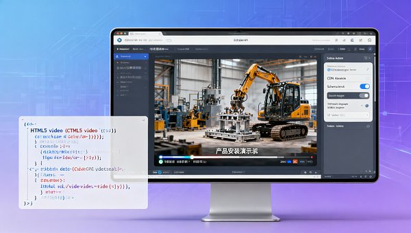 网站流量提升方案建议做短视频引流，但官网根本没预留视频承载区