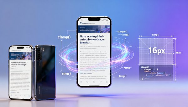 站长工具网站分析显示‘移动友好度98分’，但真实手机端跳出率超75%——问题出在字体缩放逻辑