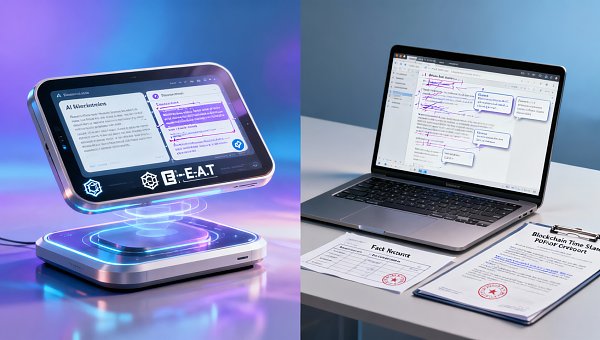 AI写作内容生成后直接发布？谷歌最新指南明确要求‘人工编辑痕迹留存’与‘事实核查留档’