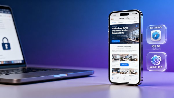 响应式企业建站系统优势被高估？真实测试：部分模板在iOS 18 Safari下布局错乱