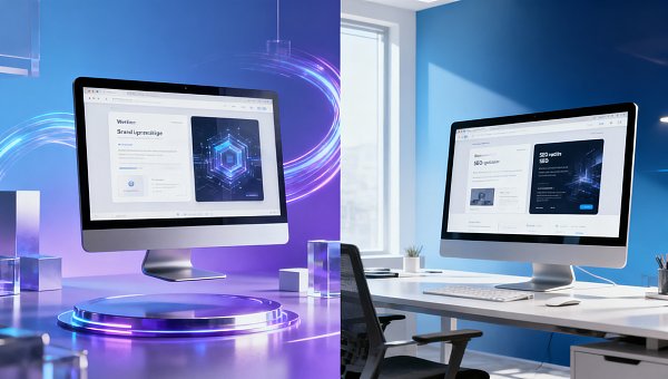 简约和科技感网站设计风格差在哪