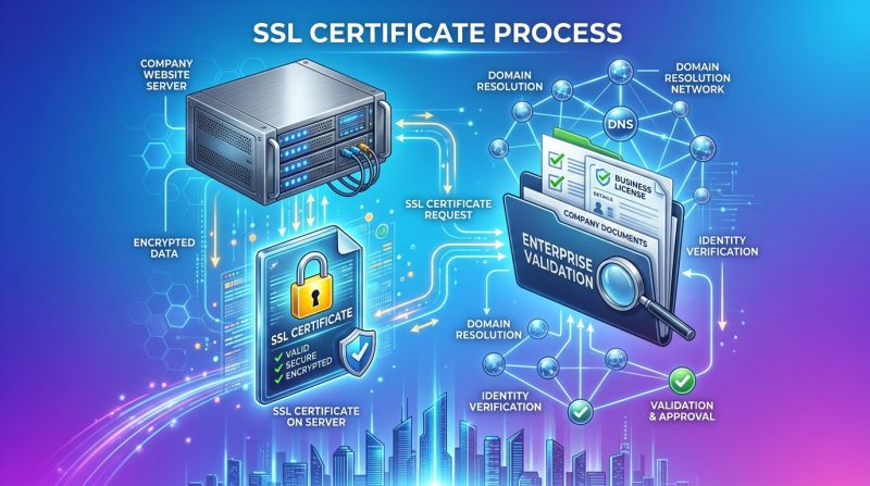 SSL 인증서 신청 절차에 필요한 준비 자료는 무엇인가요