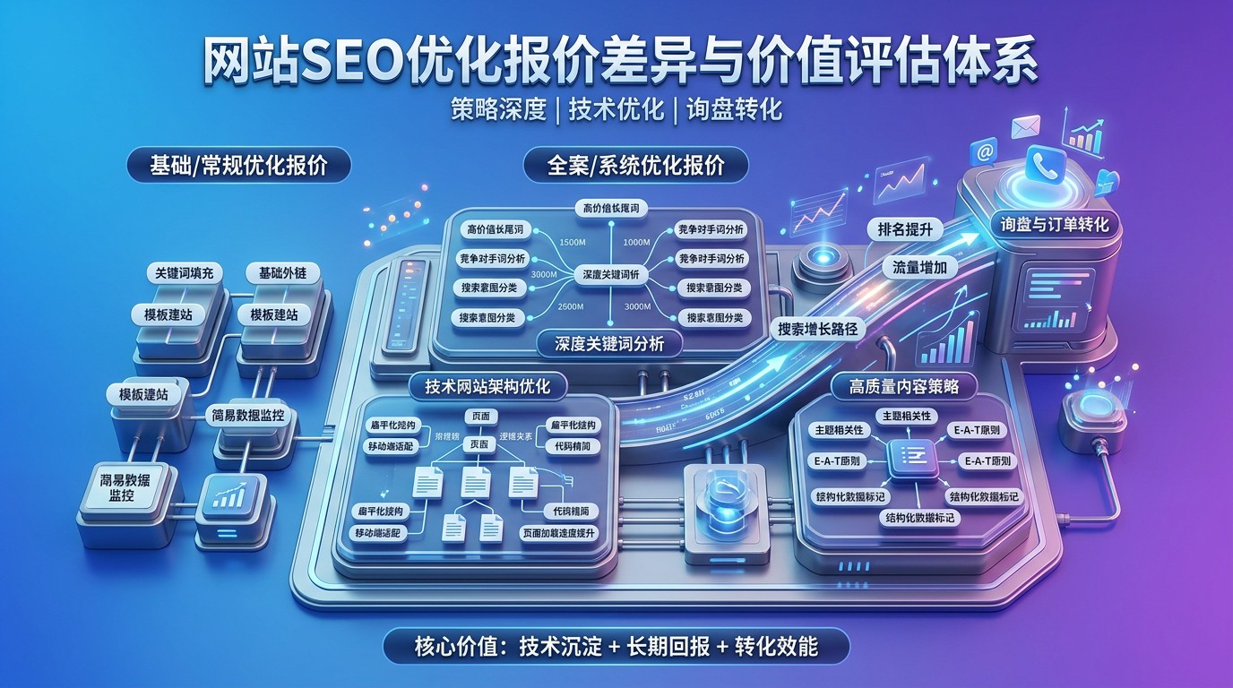 웹사이트 SEO 최적화 회사의 견적 차이는 어디에 있나